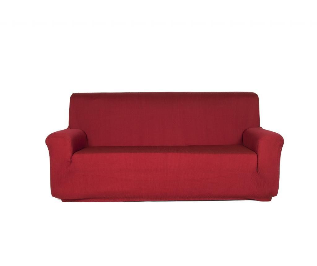 Husa elastica pentru canapea Castellar 70×100 cm – Blindecor, Rosu Blindecor